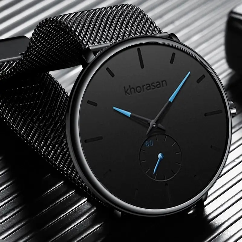 YOLAKO Mens Fashion Minimalist – обзор и цена Stainless Mesh Band