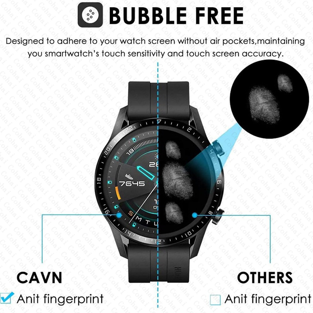 20D Curved Edge Tempered Glass – обзор и цена Titan Smartwatch Accessories