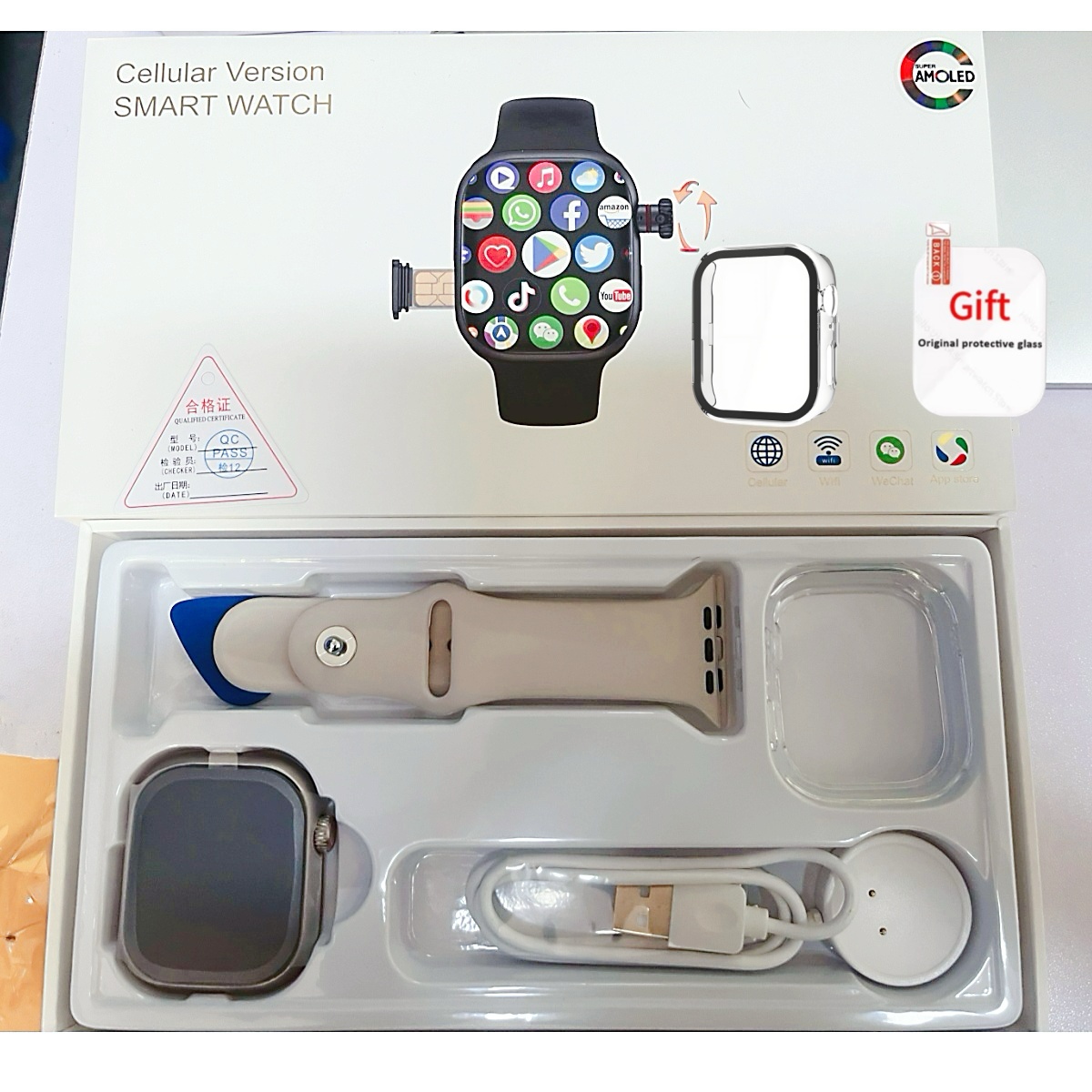 CD99 Smart Watch 8GB RAM AMOLE – обзор и цена Smartwatch Instagram