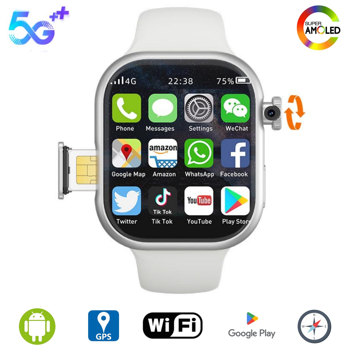 Goldenspike S10 Smart Watch 2. – обзор и цена Smartwatch Instagram