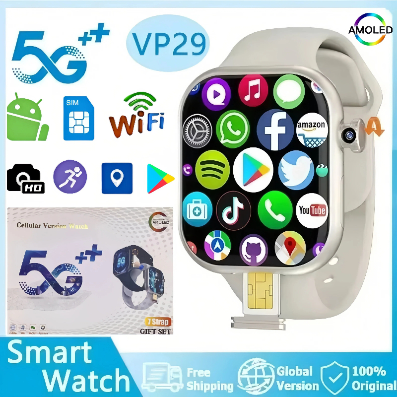 5G Android Smartwatch VP29 4G/ – обзор и цена Smartwatch Instagram