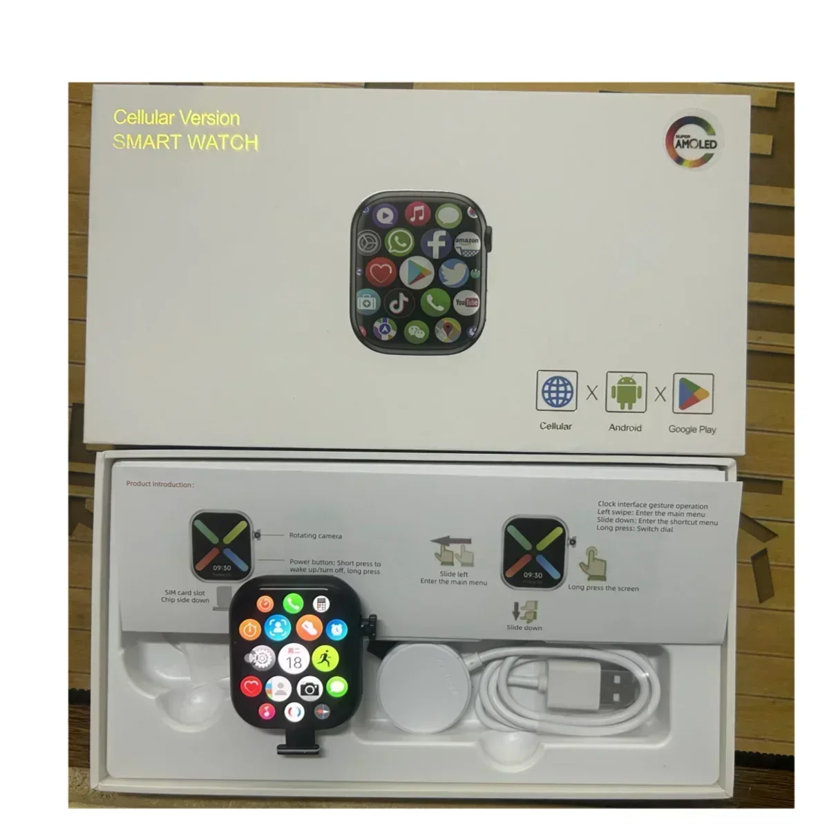 5G Android Smartwatch VP29 4G/ – обзор и цена Smartwatch Instagram