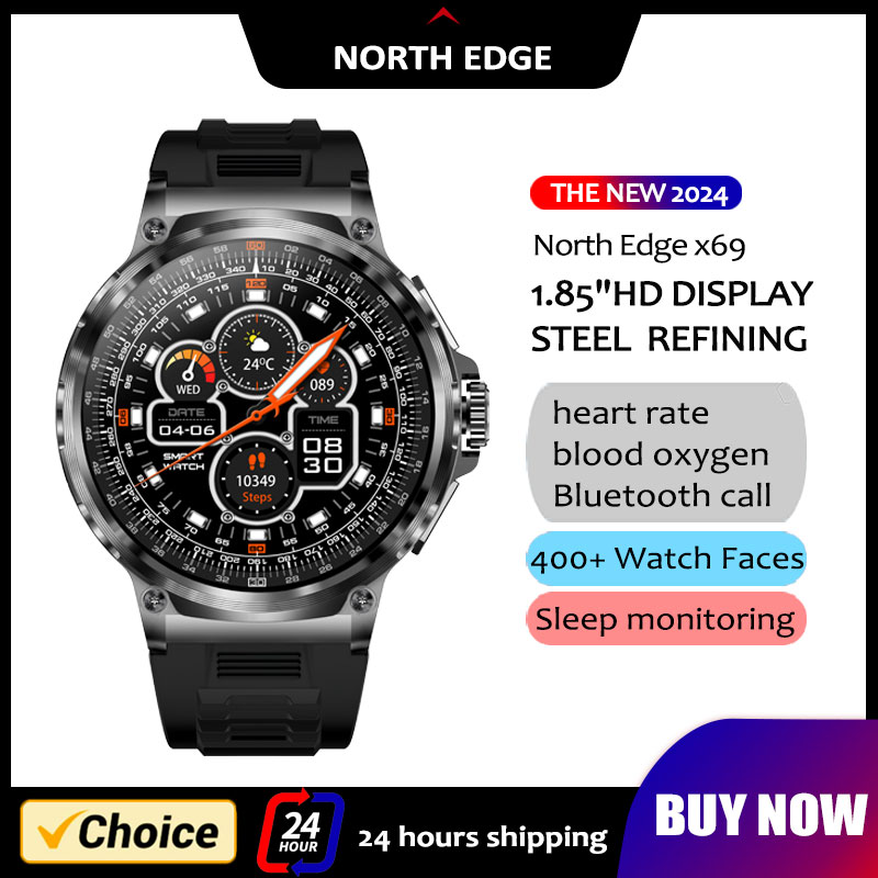 NORTH EDGE 1.85' HD Display Sm – обзор и цена Smartwatch Instagram