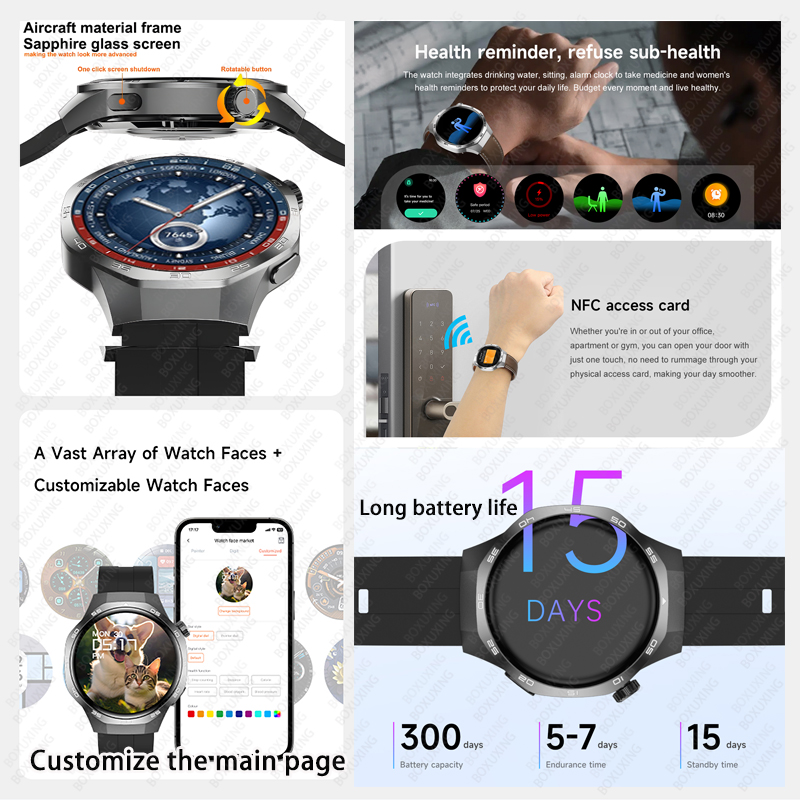 2026 New BOXUXING Watch 5 MAX  – обзор и цена Smartwatch Instagram