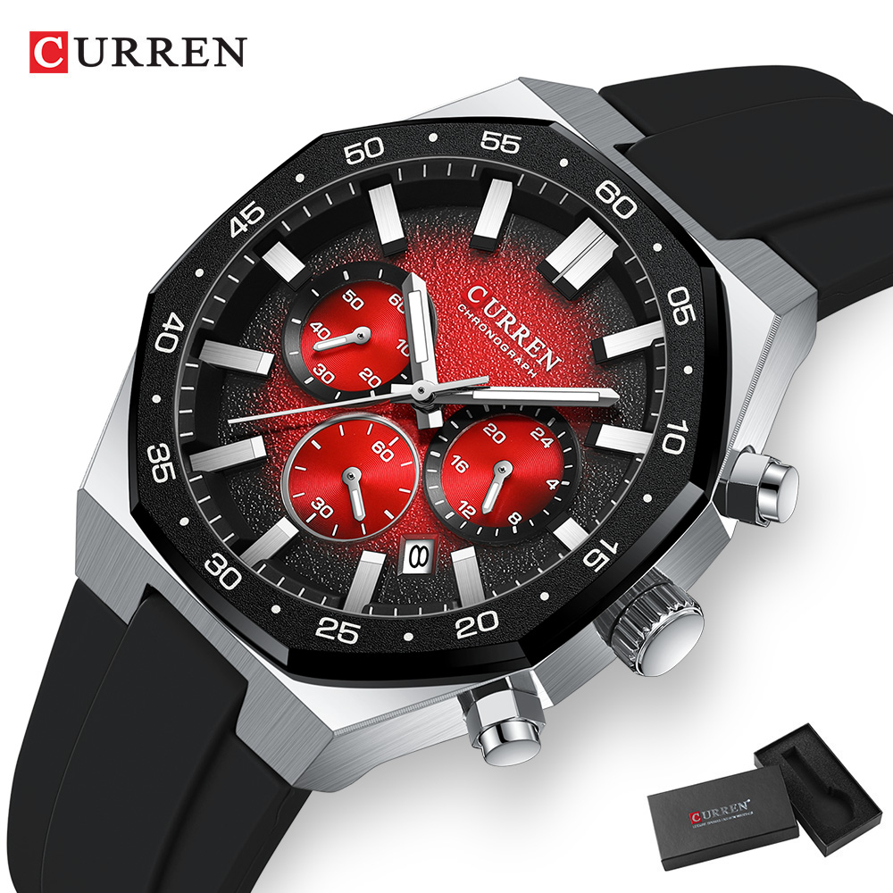 CURREN Fashion Casual Men Spor – обзор и цена Accessories With Watch