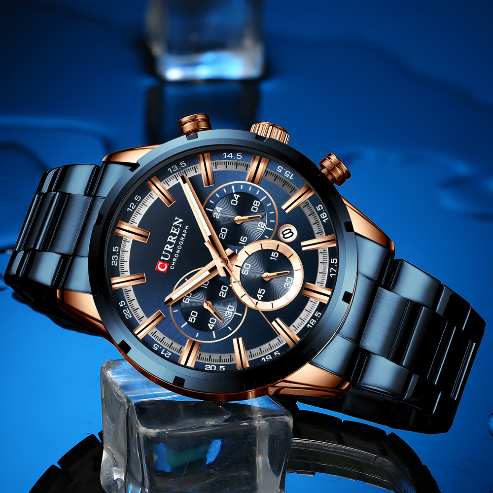 Curren Men's Watch Blue Dial S – обзор и цена Smartwatch Guess