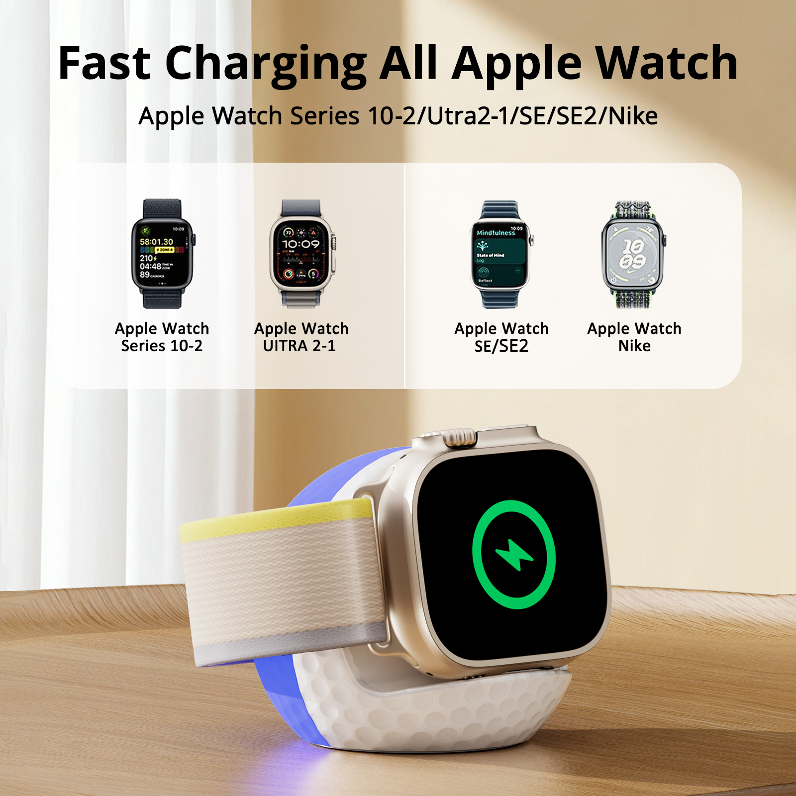 Portable RGB Lighting Wireless – обзор и цена Wireless Charger Watch