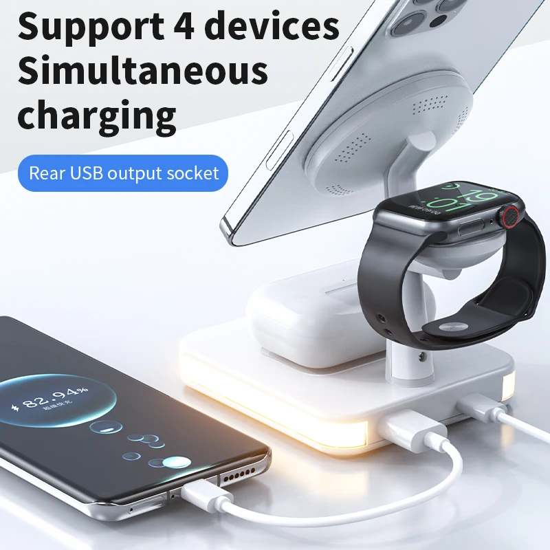 3 in 1 Wireless Chargers Stand – обзор и цена Smartwatch Ac