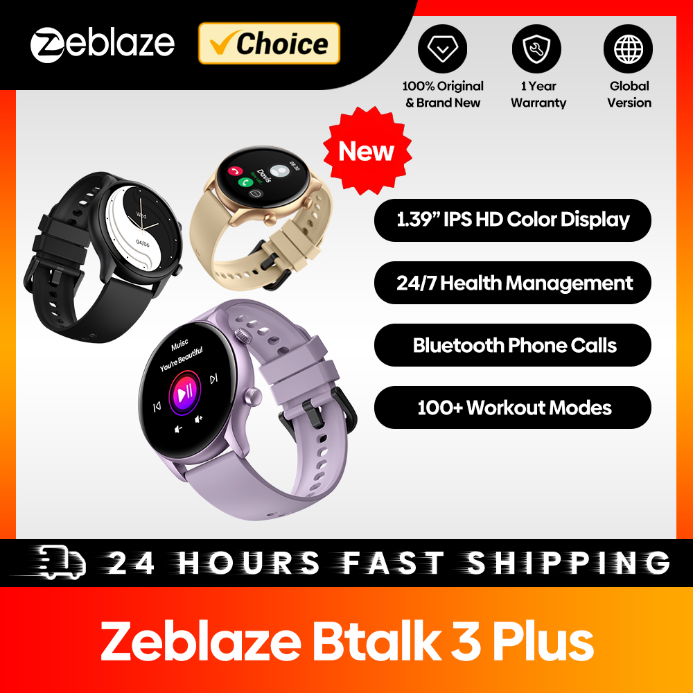 New Zeblaze Btalk 3 Plus Voice – обзор и цена Smartwatch X12