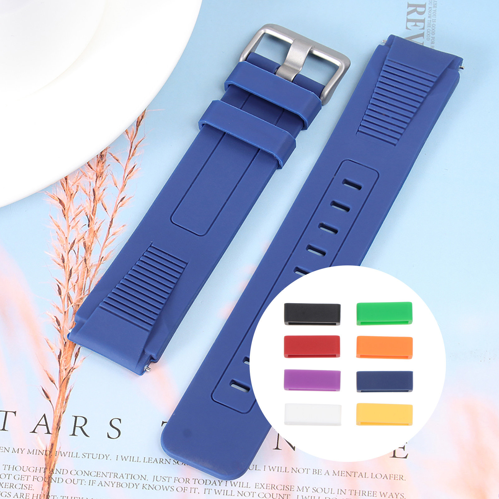 8Pcs High Grade Silicone Watch – обзор и цена Silicone Band Replacement