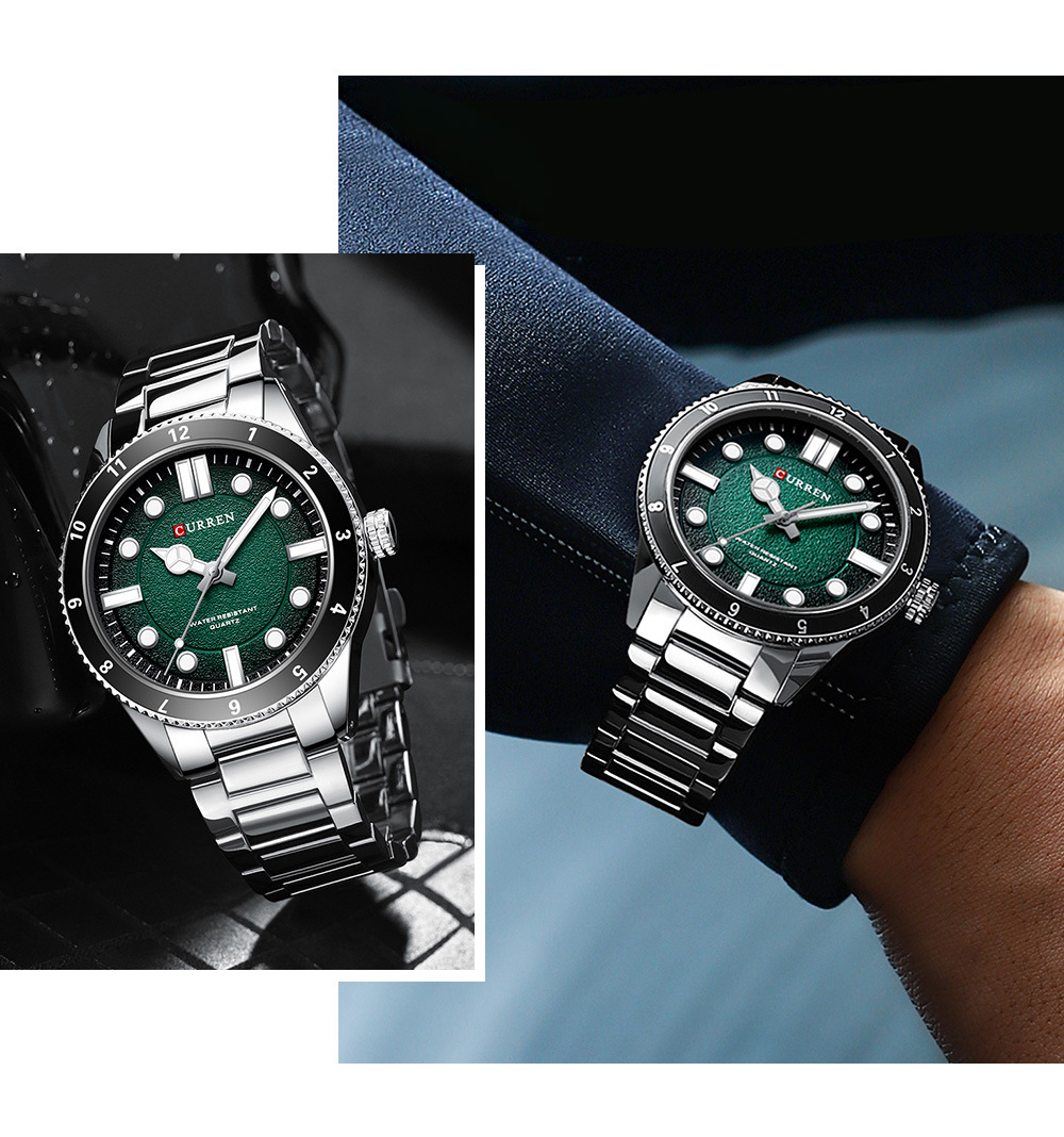 CURREN 8450  Men's Quartz Watc – обзор и цена Smartwatch Guess