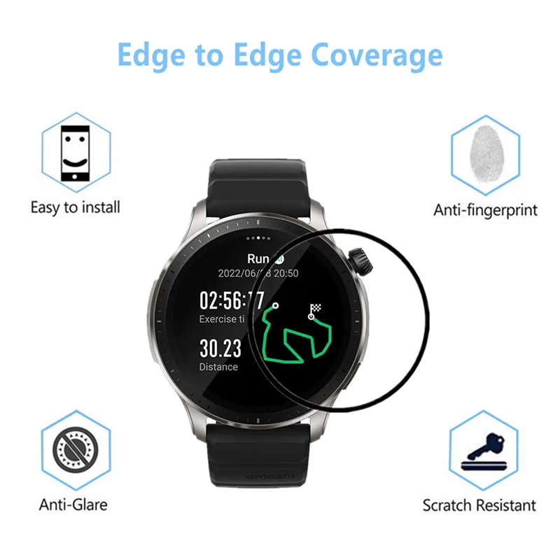 For Amazfit GTR 4 Screen Prote – обзор и цена Smart Watch Accessories