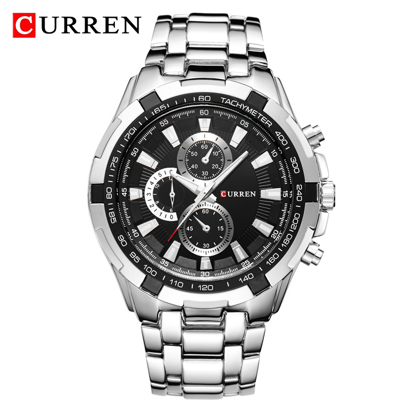 CURREN 8023 Quartz Watch Men W – обзор и цена Smartwatch Guess