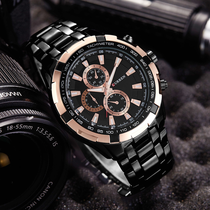 CURREN 8023 Quartz Watch Men W – обзор и цена Smartwatch Guess