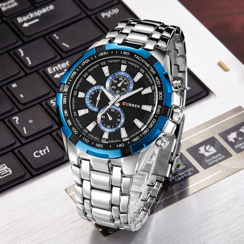 CURREN 8023 Quartz Watch Men W – обзор и цена Smartwatch Guess