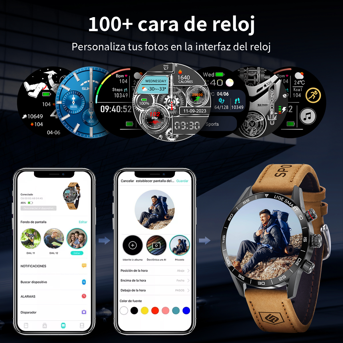 LIGE 2024 New Rugged Military  – обзор и цена Smartwatch Instagram