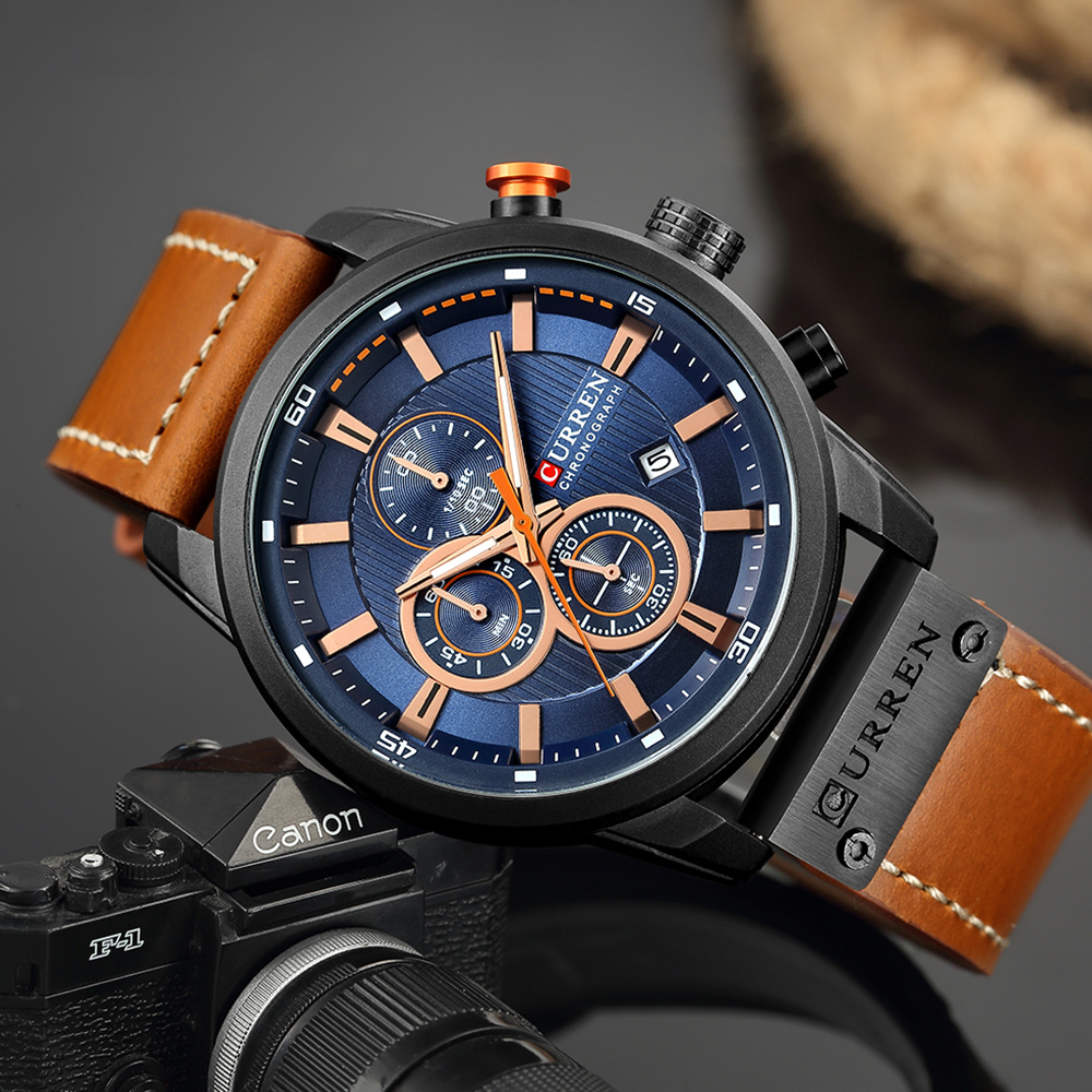 CURREN Brand Watch For Men Chr – обзор и цена Smartwatch Guess