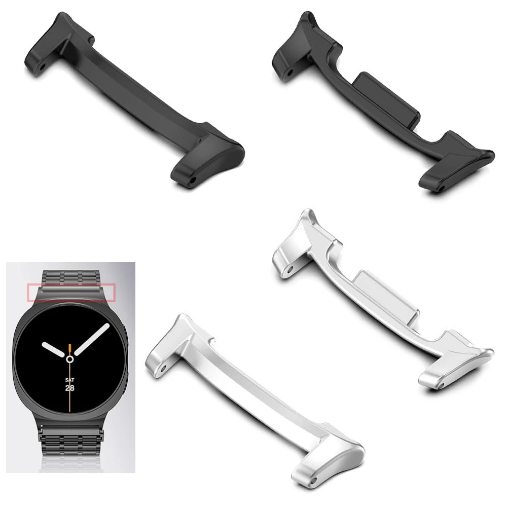 2Pcs Stainless Steel Connector – обзор и цена Watch Band Connector