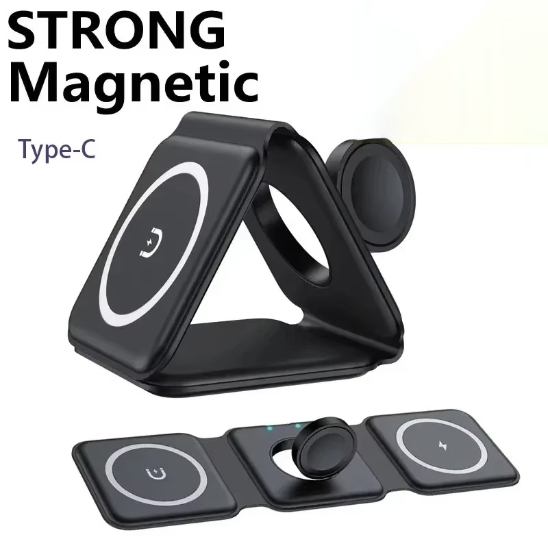 3 in 1 Magnetic Portable Wirel – обзор и цена Wireless Charger Watch