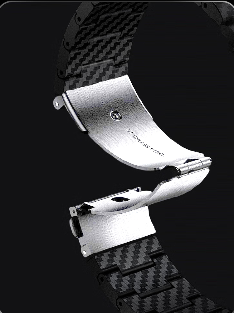 Carbon Fiber Strap For Xiaomi  – обзор и цена Xiaomi Smartwatch S4 Accessories