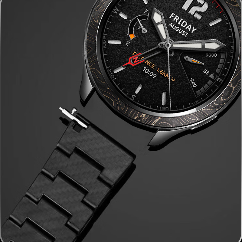 Carbon Fiber Strap For Xiaomi  – обзор и цена Xiaomi Smartwatch S4 Accessories