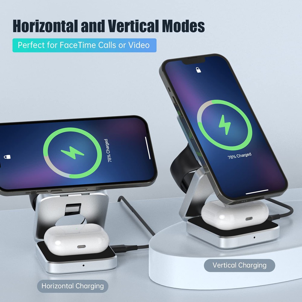 Foldable Magnetic Wireless Cha – обзор и цена Wireless Charger Watch