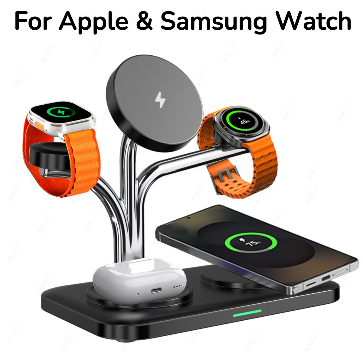 5 IN 1 Magnetic Wireless Charg – обзор и цена Smartwatch Ac