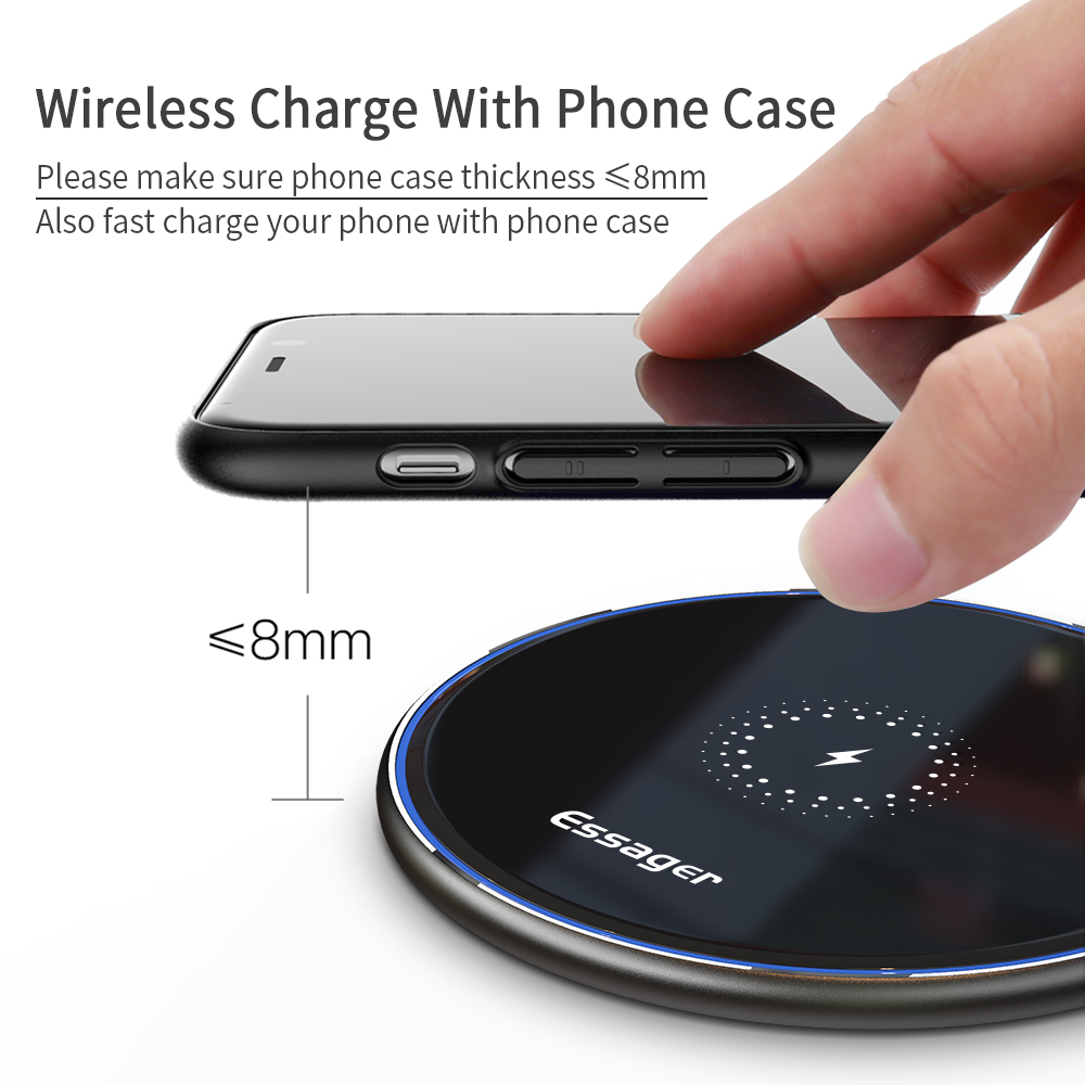 Essager 15W Fast Wireless Char – обзор и цена Wireless Charger Watch