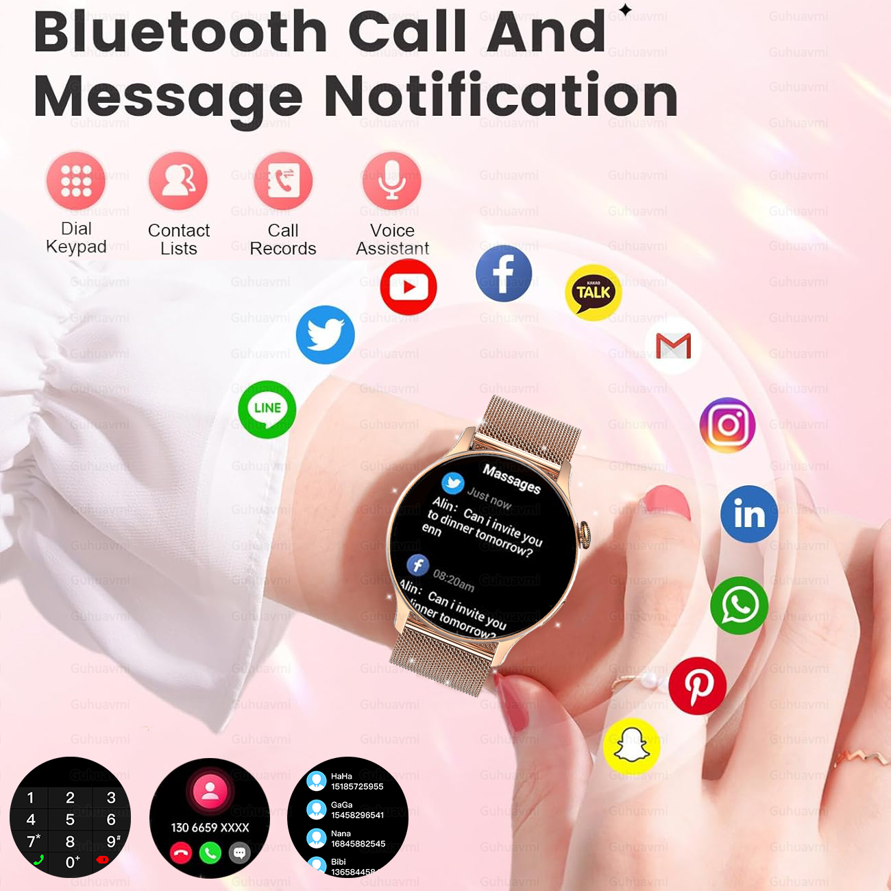 2026New Smart Watch Women Cust – обзор и цена Smartwatch Custom