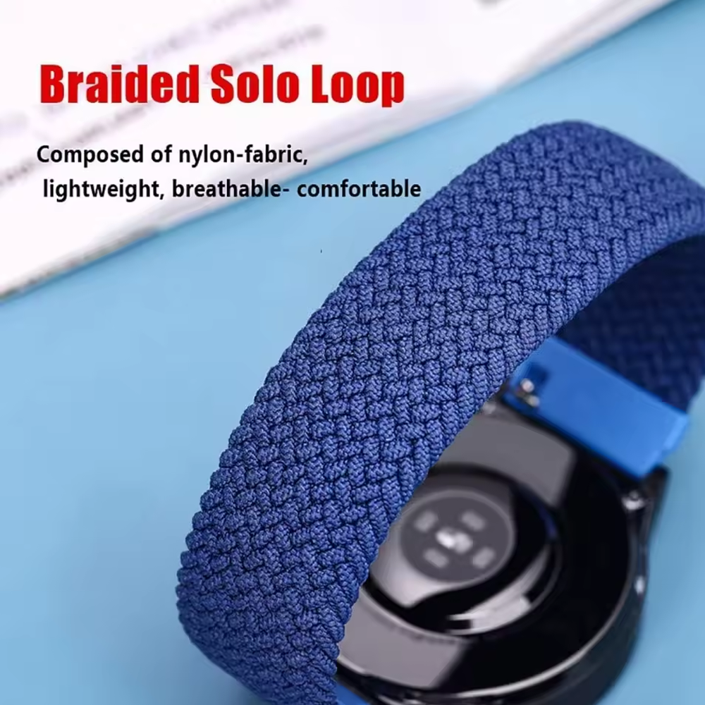 22mm watch straps Nylon Braide – обзор и цена Titan Smartwatch Accessories