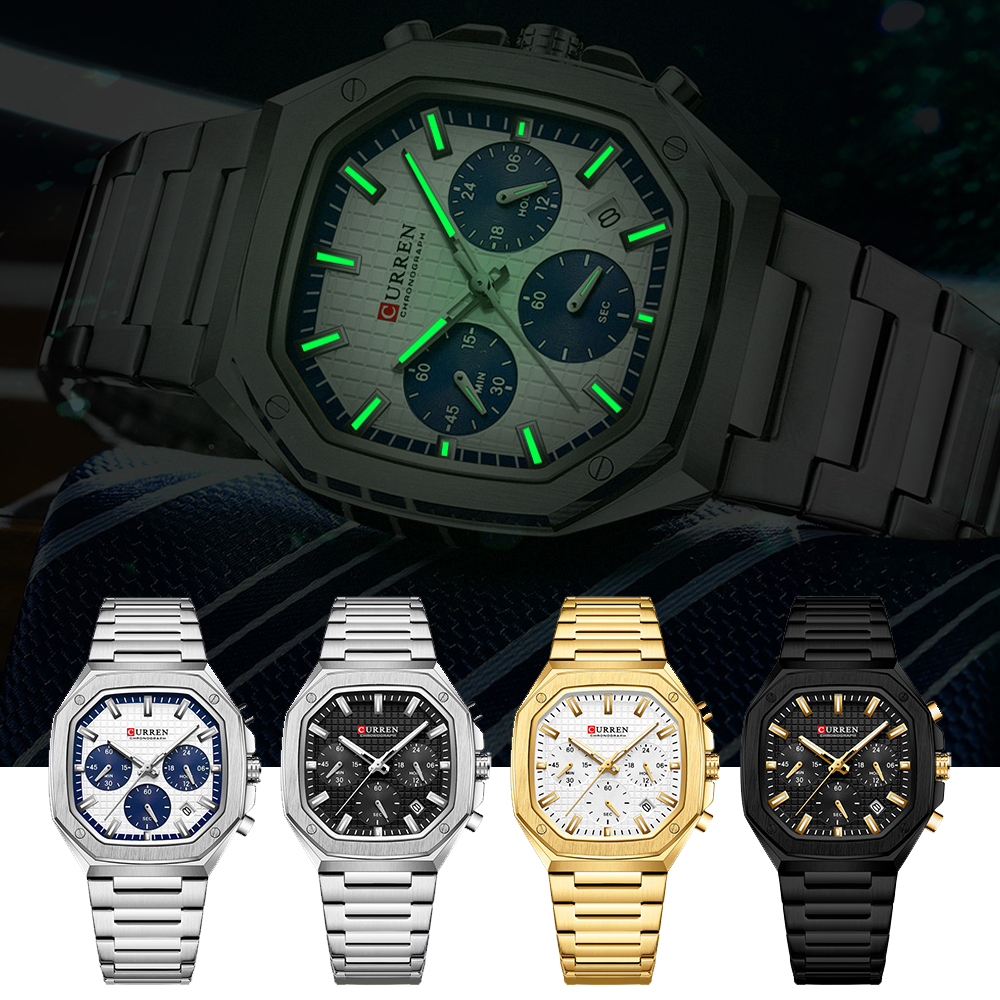 CUREEN Fashion Date Quartz Men – обзор и цена Smartwatch Guess