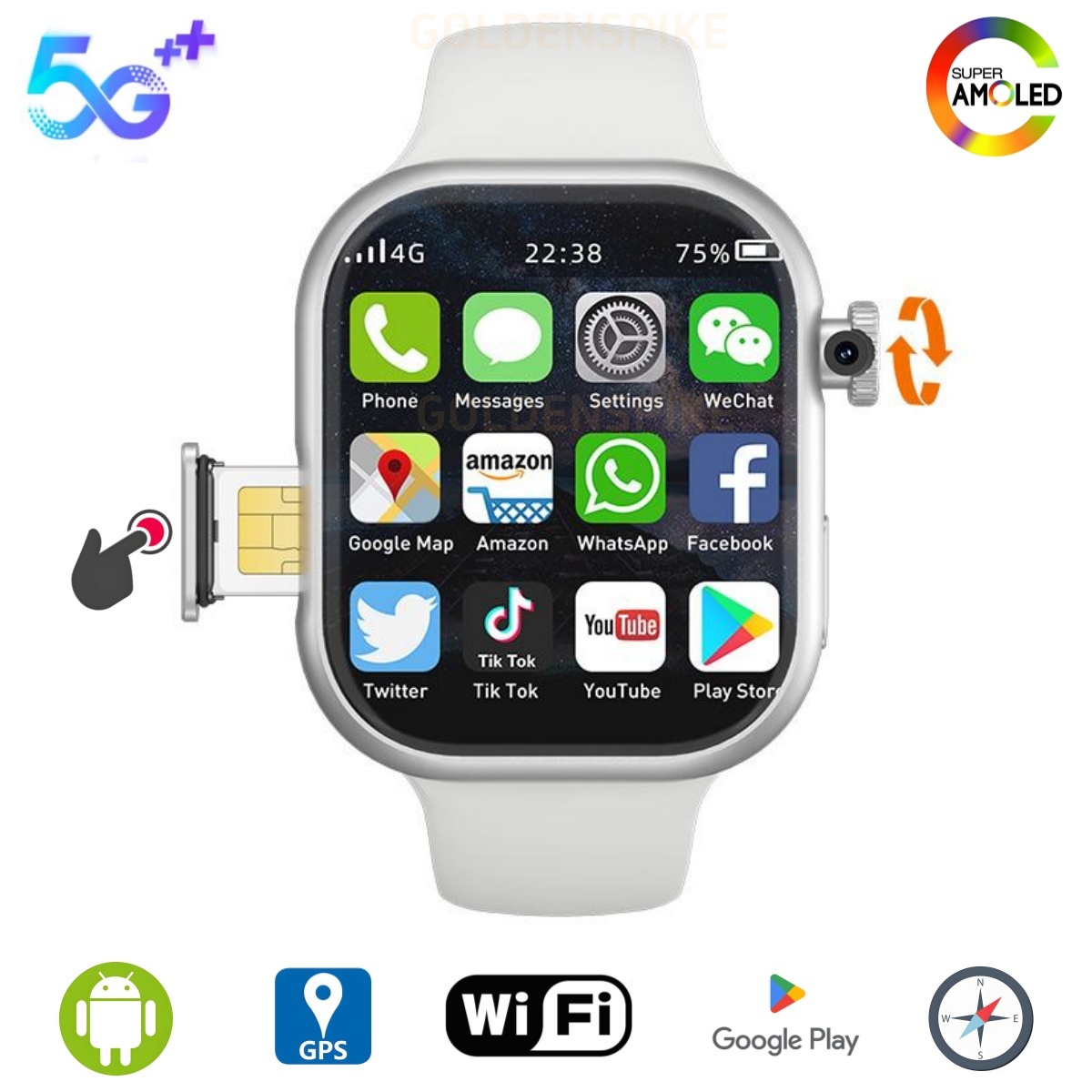 5G Smart Watch S10 Series Andr – обзор и цена Smartwatch Instagram