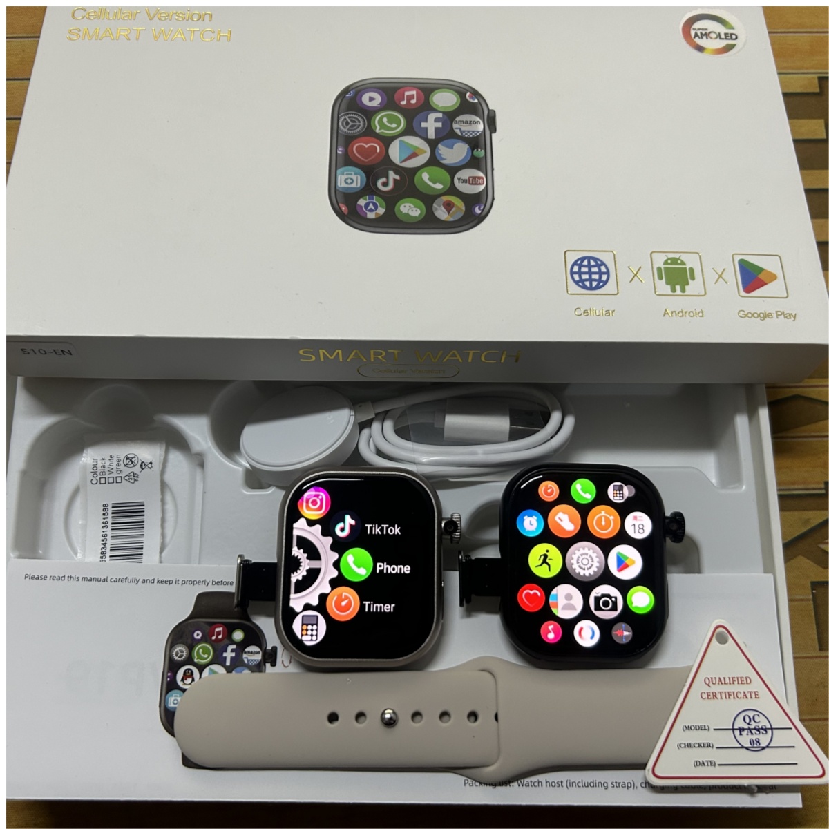 5G Smart Watch S10 Series Andr – обзор и цена Smartwatch Instagram