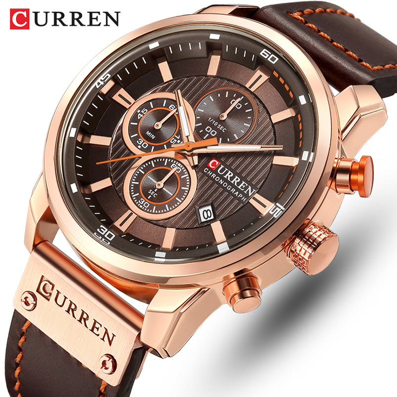 CURREN Brand Watch Men Leather – обзор и цена Smartwatch Guess
