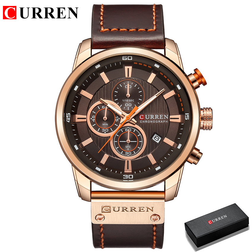 CURREN Brand Watch Men Leather – обзор и цена Smartwatch Guess