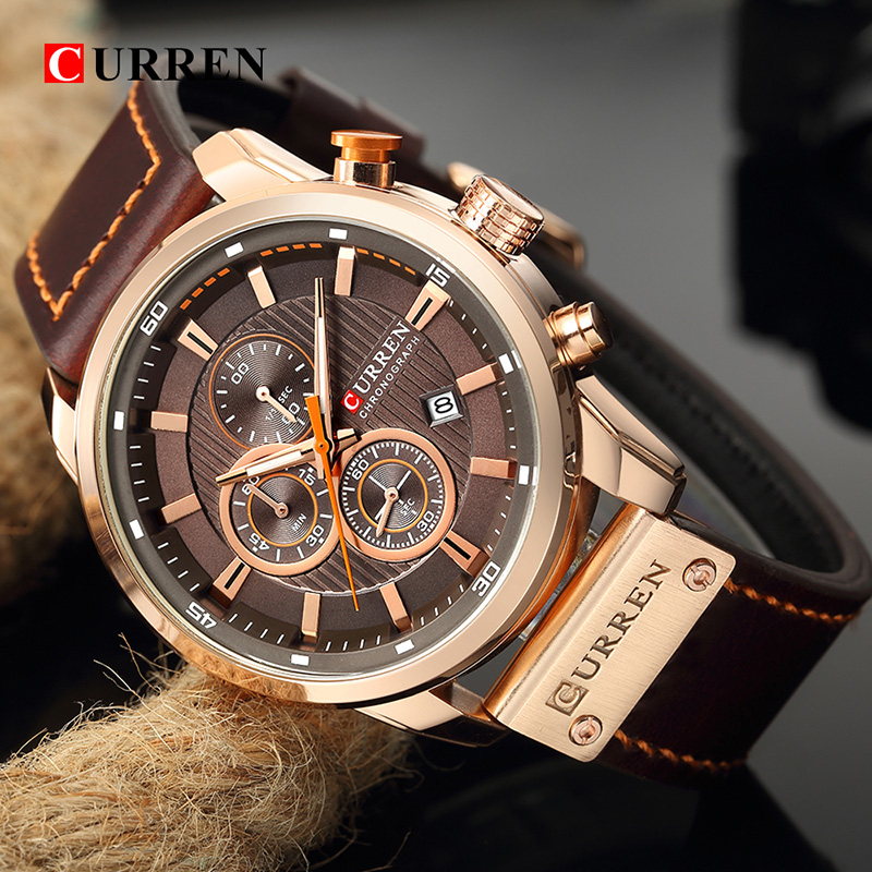CURREN Brand Watch Men Leather – обзор и цена Smartwatch Guess