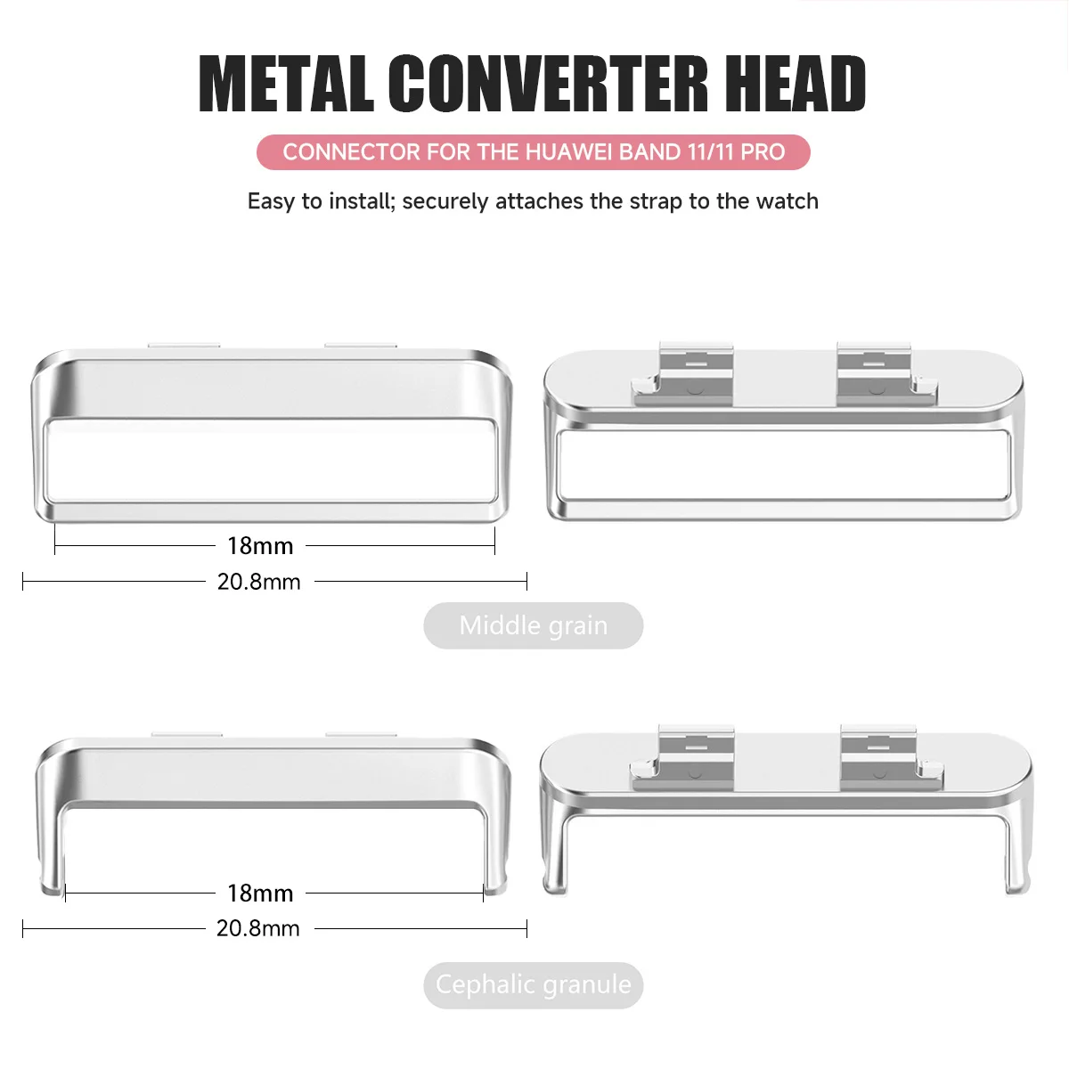 Stainless Steel Metal Accessor – обзор и цена Watch Band Connector