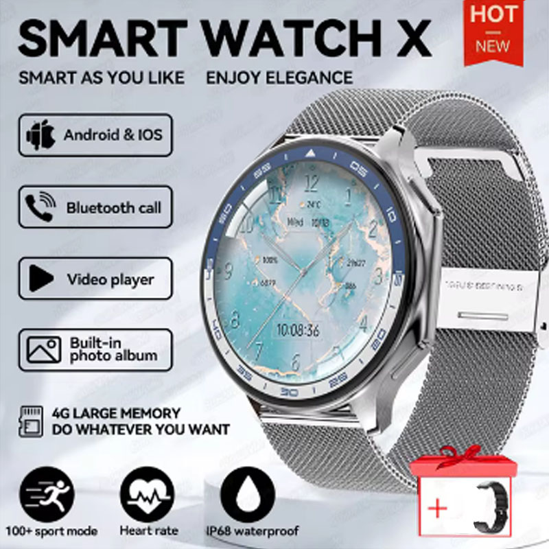 1.43 inch Big Screen Men Women – обзор и цена Smartwatch X12