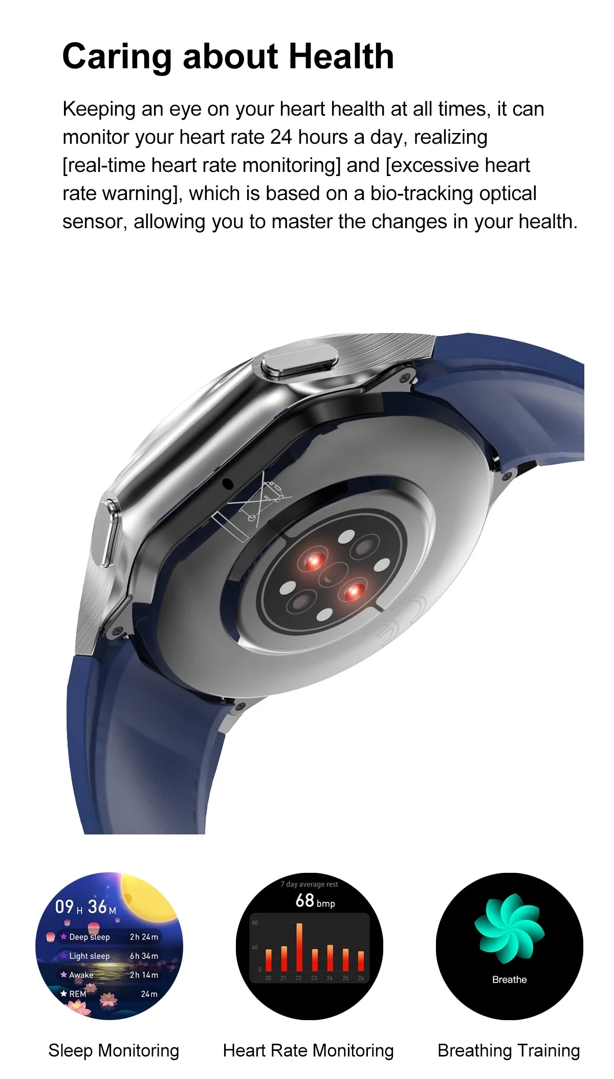 1.43 inch Big Screen Men Women – обзор и цена Smartwatch X12