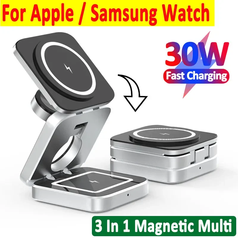 30W Magnetic Wireless Charger  – обзор и цена Watch Charger Cable