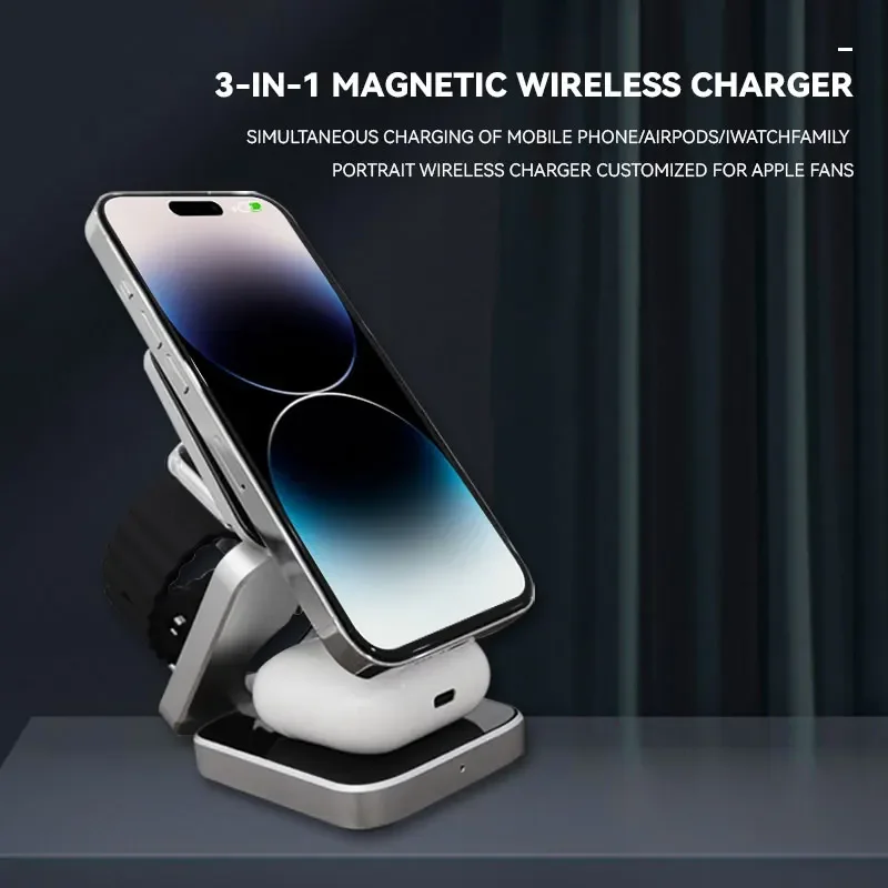30W Magnetic Wireless Charger  – обзор и цена Watch Charger Cable