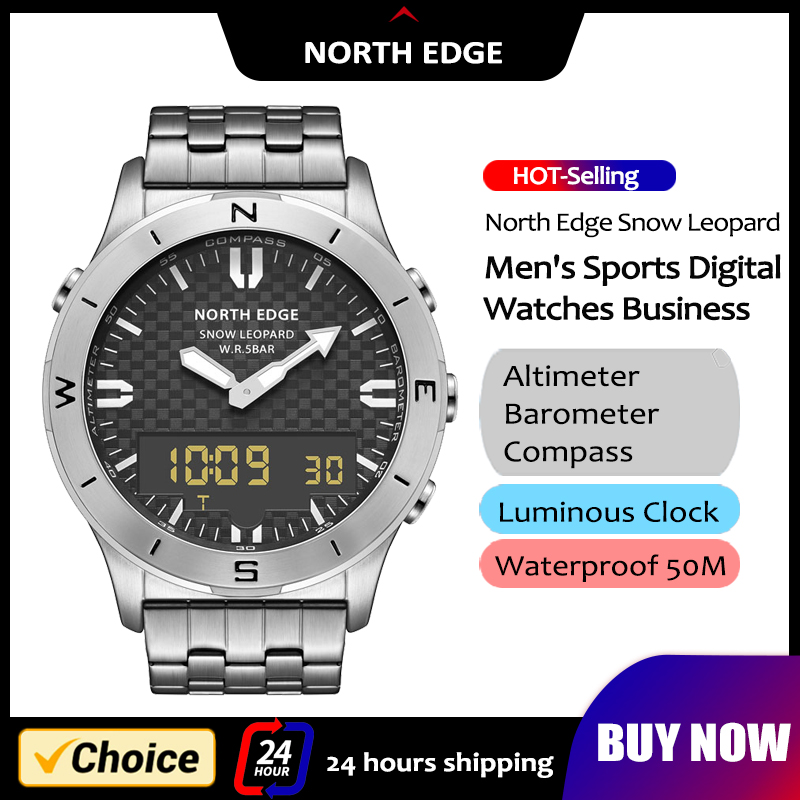 NORTH EDGE Men's Sports Digita – обзор и цена Smartwatch Custom